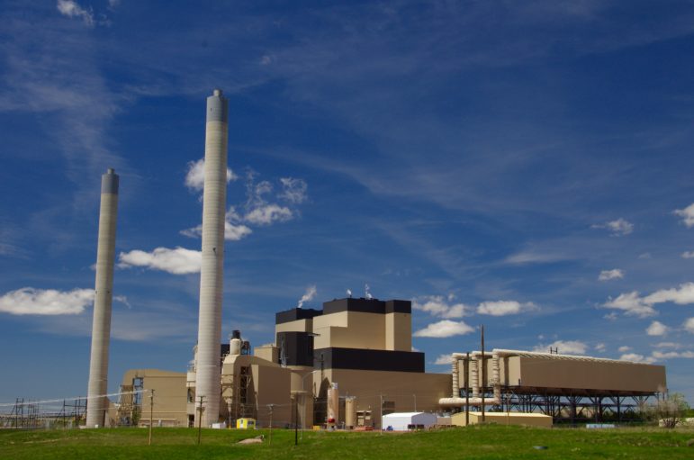 The Wyodak power plant, on the outskirts of Gillette, Wyoming. 